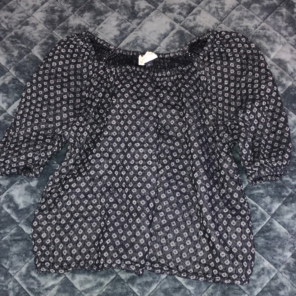 Three-Quarter Length Sleeve Top